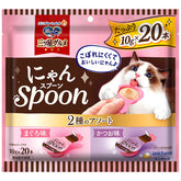 3-star gourmet snack Nyan Spoon 2 types of assorted tuna and bonito flavors